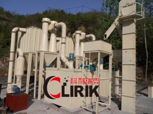貴州方解石磨粉機現場